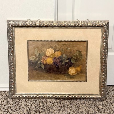 Albena Hristova Framed Floral Still Life Art Print Wall Decor Signed medium