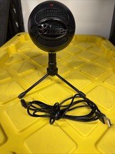 Blue Snowball iCE USB Mic for Recording Streaming on PC Mac - Black