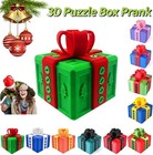 The Annoying Present Gift Box with Screws,3D Printed Puzzle Prank Gift Christmas