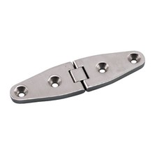 STAINLESS STEEL WIDE STRAP HINGE HEAVY DUTY 4" S3832-0001 