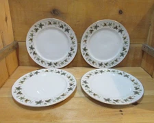 4 Wentworth Imperial Hawthorne # 2219 10½" Dinner Plates. No Chips or Cracks.