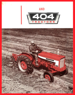 International McCormick Farmall Row-Crop & International 404