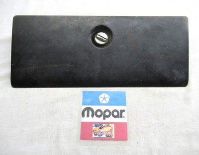 1971 1972 Road Runner GTX Charger Super Bee Rallye dash glove box door black
