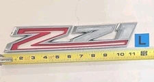 New OEM 2019-2026 Chevy Silverado 1500 Z71 Off Road Emblem Fender Badge Chrome 