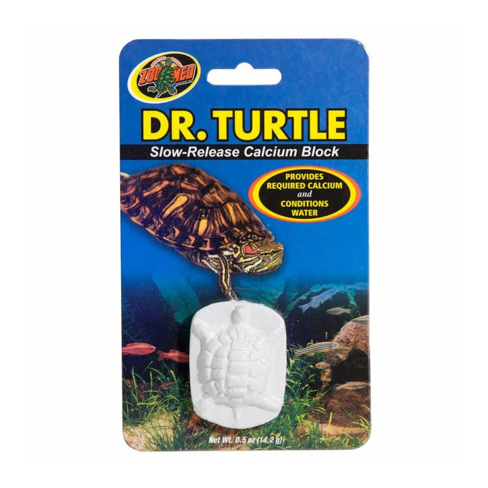 Zoo Med Dr Turtle Calcium Block Slow Release Water Conditioner