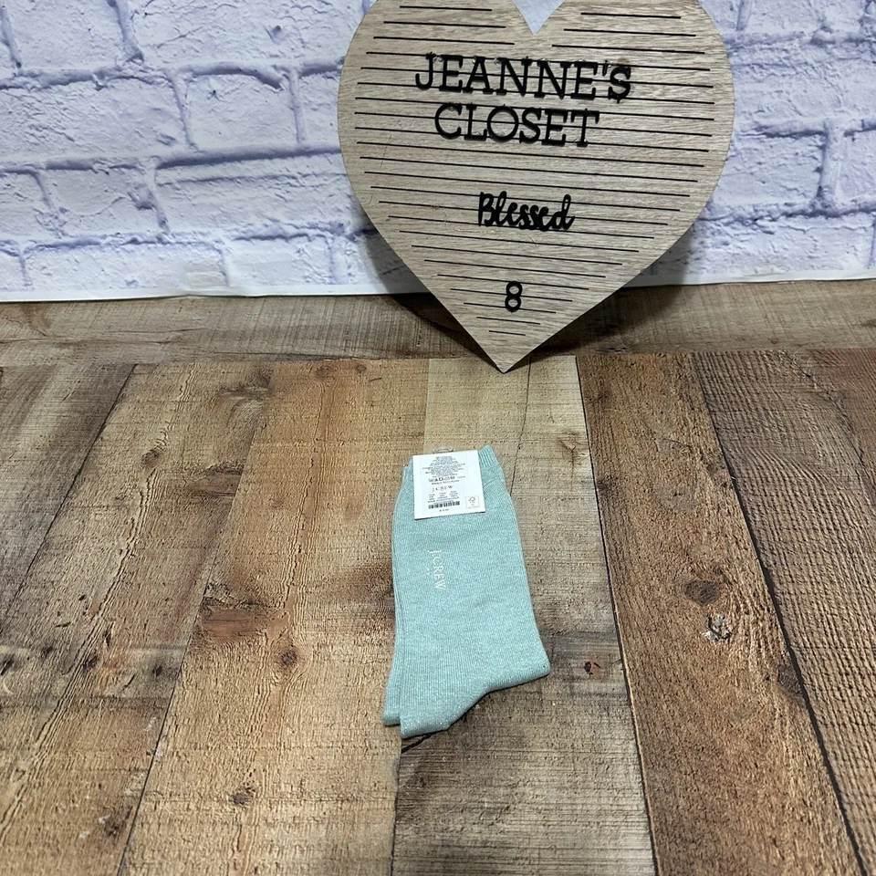 J Crew 裤袜薄荷绿色均码女式全新带标签 — 第 4/4 张图片