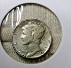 1940 D SILVER MERCURY DIME