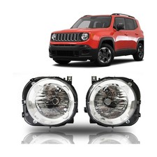 munirater 1 Pair Headlights for R-enegade 2015-2018 68256570AA, 68256567AA He...