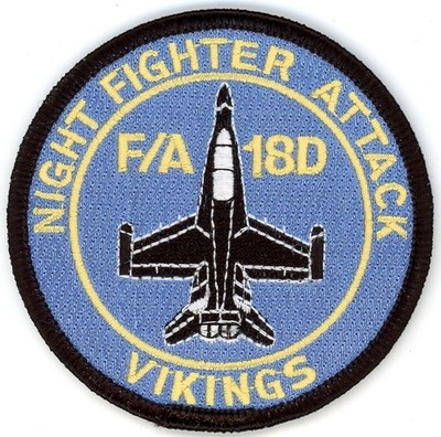 USMC Patch: Marine Fighter Attack Squadron 225 (VMFA-225) Vikings