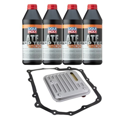 Liqui Moly 4L TopTec ATF 1200 Auto Trans Fluid Filter Kit for PT Cruiser Caravan