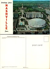 Continental Tennessee State Capitol Nashville Auditorium Postcard
