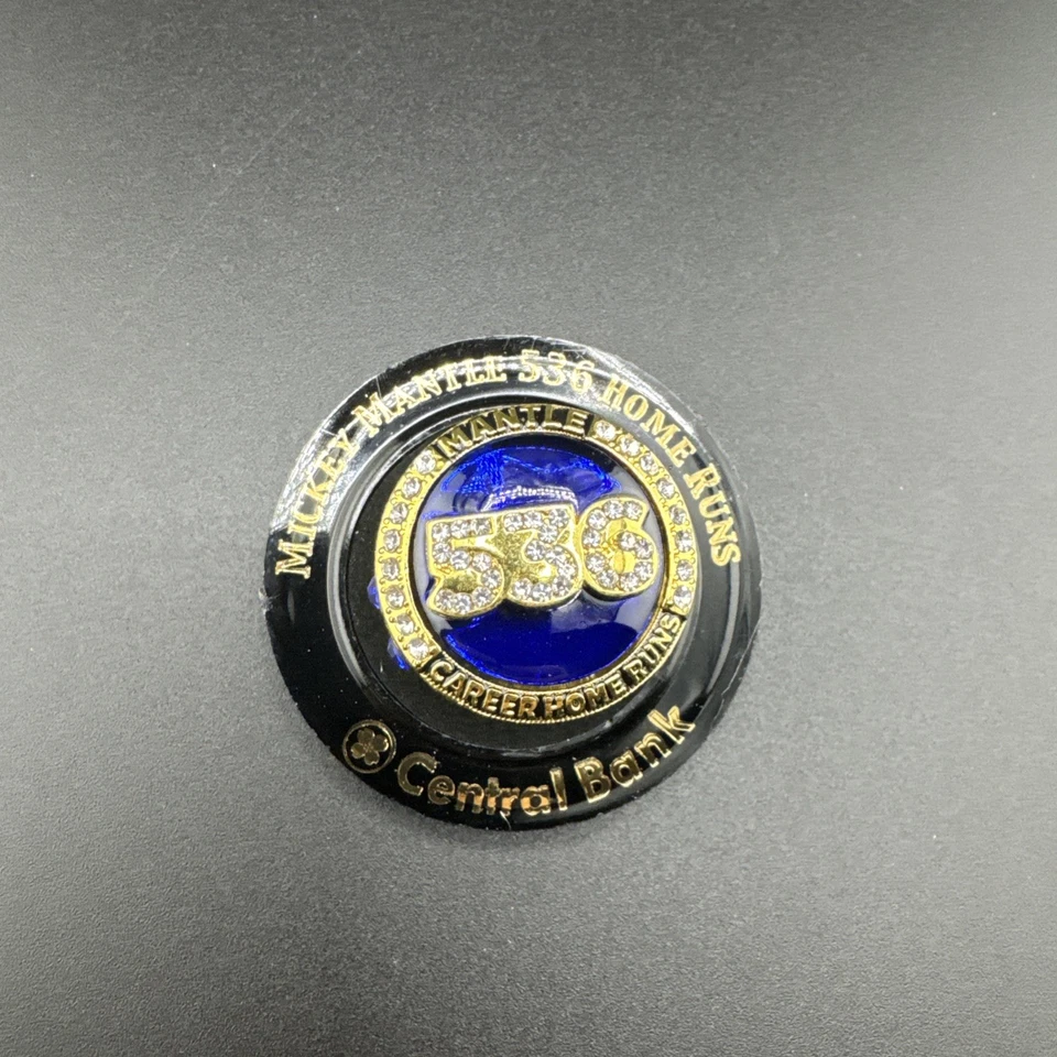 Mickey Mantle 6th Member 500 Home Run Club Replica Ring! Drillers stadium promo. - Image 2 of 4