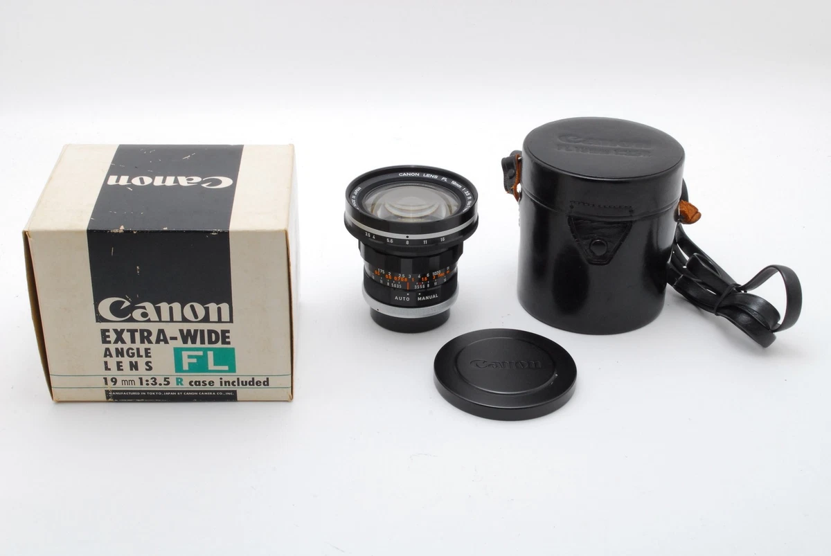 Canon f/3.5 Camera Lenses 19mm Focal for sale | eBay