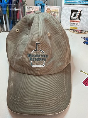 Woodford Reserve Bourbon Hat Tan Adjustable Baseball Whiskey Distillery Promo