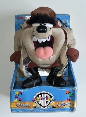 Looney Tunes Classic Collection Cowboy Tasmanischer Teufel Plüsch Vintage 1995 weich