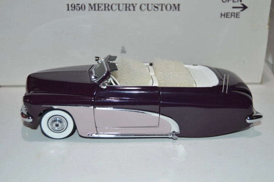 Danbury Mint 1950 Mercury 定制 1: 24 带标题、文书工作和原装盒 — 第 3/4 张图片