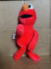 Vintage Elmo Sesame Street Rattle Plush Stuff...