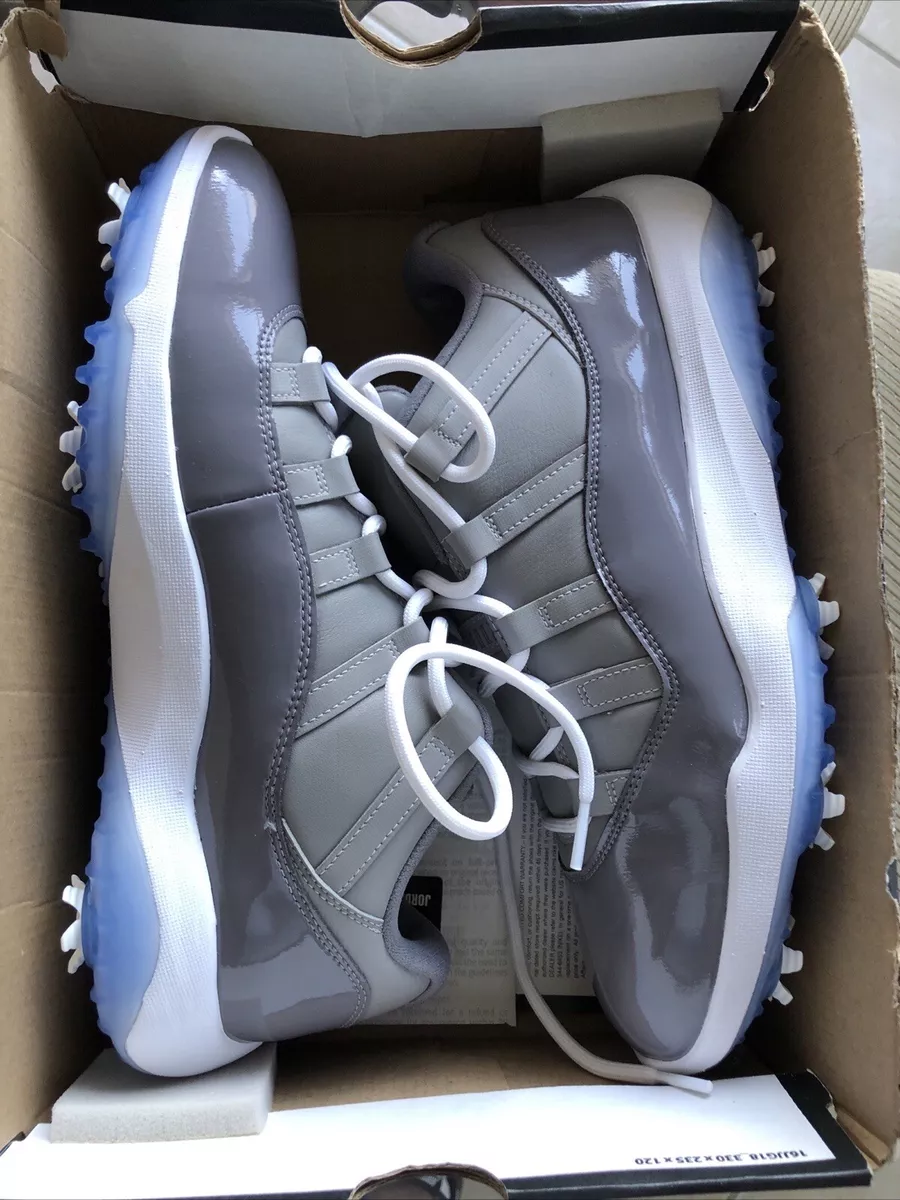 Jordan 11 Golf Cool Grey size 11