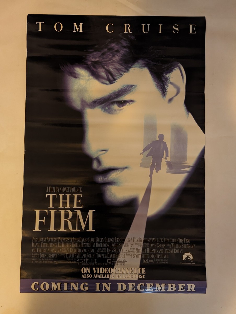 MOVIE POSTER ~ The Firm 1993 27x41.5