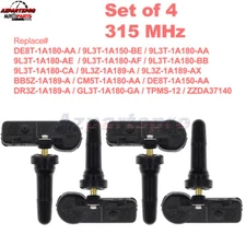 4Pcs Tire Pressure Sensor TPMS For Ford C-Max F-/E-150 / 250 / 350 / 450 / 550 