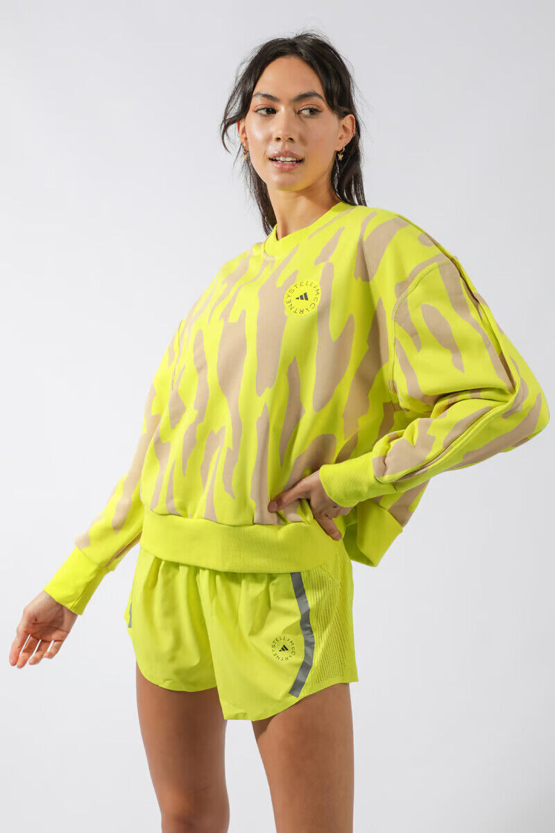 Adidas Stella Maccartney Sweatshirt Yellow Stylerunner size