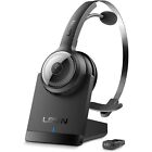 Levn Bluetooth 5.0 Headset Wireless Headset with Microphone Ai Noise Cancelling