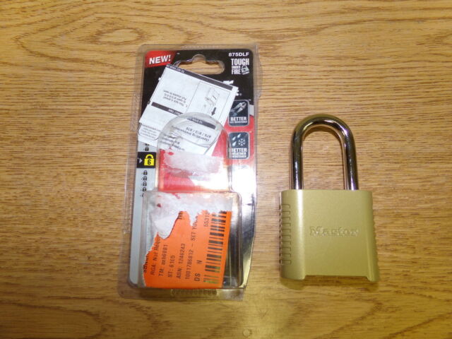 2 Master Lock Set Your Own Combination Padlocks 875dlf for sale online