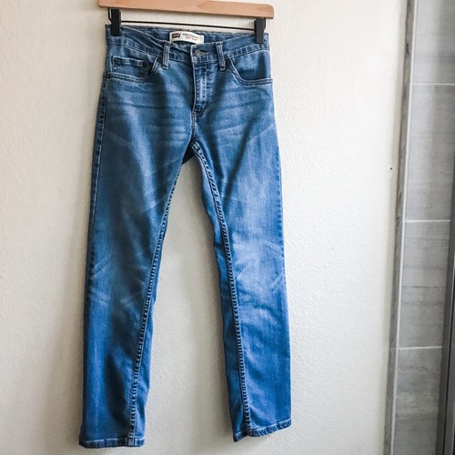 Boys Levi’s Slim 511 Performance 510 Straight Leg Jeans, Adjustable Waist. Sz 12 - Picture 5 of 11