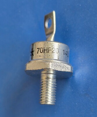 New American Semiconductor Power Stud Diode Rectifier - 70HF20 - 70A200V - 3 pcs