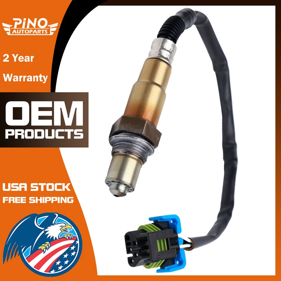 Sensor de oxígeno O2 4 piezas para Buick LaCrosse Chevy Equinox Cadillac SRX GMC Terrain! Foto 3 de 4