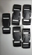 Lot of 5 Sets. ITW Nexus Classic SR-1 Military Replacement Backpack Black Buckle