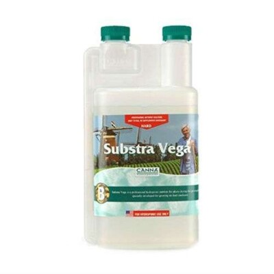 Canna Substra Vega Part B 1 Liter, Soft Water Hydroponic Nutrient 1L