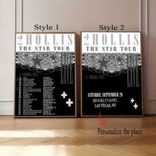 2Hollis Music Show The Star Tour 2025 Poster 2Hollis Music Show The Star Tour 2025 Poster