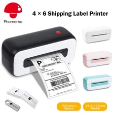 Phomemo Thermal Shipping Label Printer 4x6 for USPS UPS FedEx eBay Amazon Lot