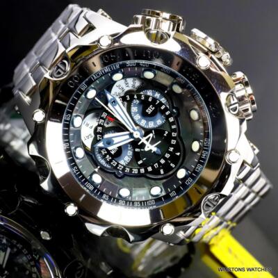 Invicta Reserve Venom Fusian Hybrid Swiss Master Calendar Steel 