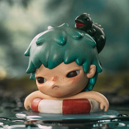 POP MART x HIRONO Little Mischief Series Float Mini Figure Opened