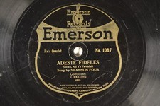 Sannon Four 78 RPM Emerson - Adeste Fideles L11E