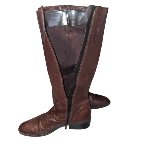 Lauren Ralph Lauren Masika Womens sz 9.5 Brown Cow Leather Western riding boot - Picture 3 of 10