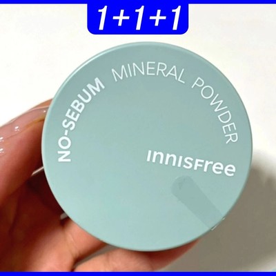 1+1+1 innisfree no sebum mineral powder 5g Cushion Foundation