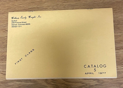 William Early Wright INC Catalog 5 April 1977 Ancient & World Coins
