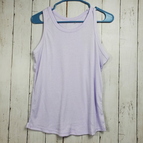 Danskin Women's Ribbed Raceback Style Tank Size Small Light Purple ...