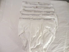 5 Vintage Fruit of the Loom Men's Briefs Size XL (42-44) Underwear EL Salvador