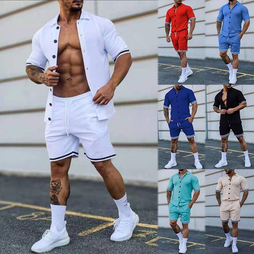 men's casual short outfits