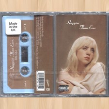BLUE CASSETTE---- BILLIE EILISH Happier Than Ever UO EXCLUSIVE Tape NDA  0129