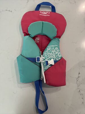 Stohlquist Infant Life Jacket Pink/Aqua
