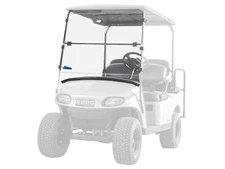 SuperATV Corsa Blue E-Z-Go TXT Valor Flip Down - Standard - Light Tint