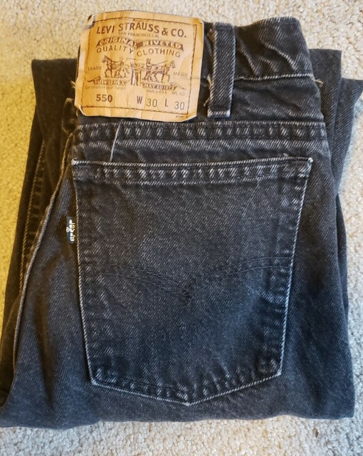 Faded Glory Classic Black High Waist Tapered Leg Stretch Mom Jeans 10A 29x30 USA | eBay