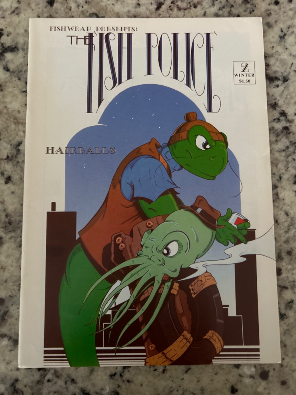 Fish Police #2 Vol. 1 (Fishwrap, 1985) vf+ | eBay