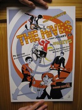The Hives Poster S/N January 29 Fillmore Gas Light Corner Hotel Spazzys