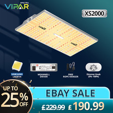 VIPARSPECTRA XS2000 Led Grow Light Full Spectrum for Grow Tent Indoor Veg Flower